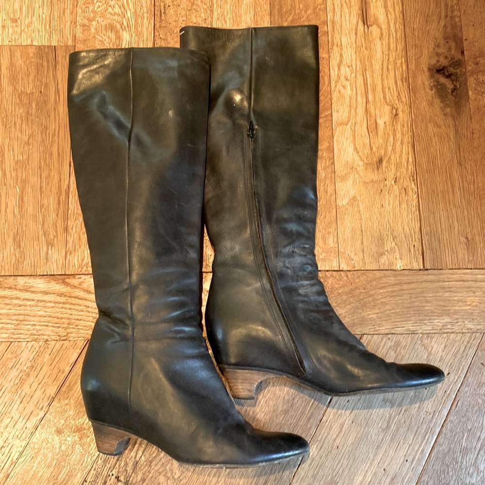 Maison Martin Margiela Black Heeled Boots